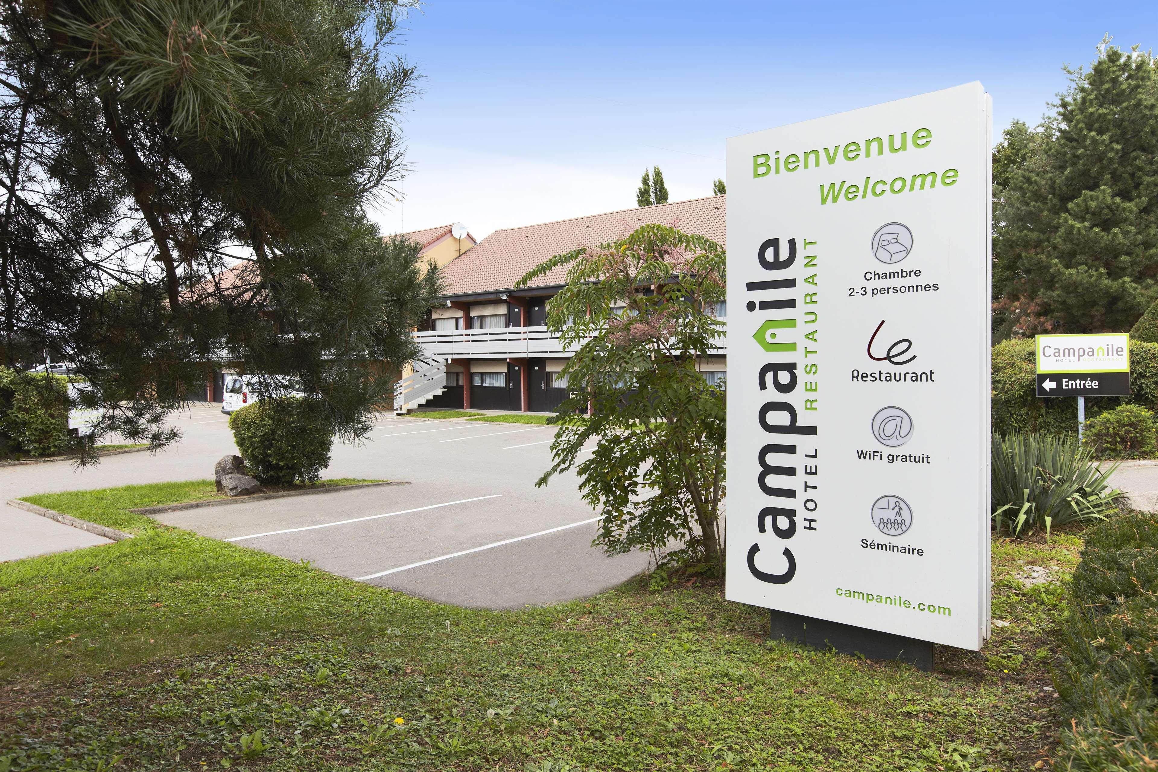 Campanile Mulhouse - Illzach Ile Napoleon Hotel Exterior foto
